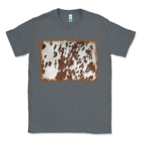 Charcoal Heather cowhide background Classic Tee - AdoDesignShop