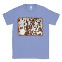 Colony Blue cowhide background Classic Tee - AdoDesignShop