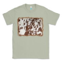 Matcha cowhide background Classic Tee - AdoDesignShop