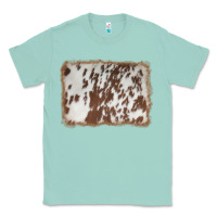 Seafoam cowhide background Classic Tee - AdoDesignShop