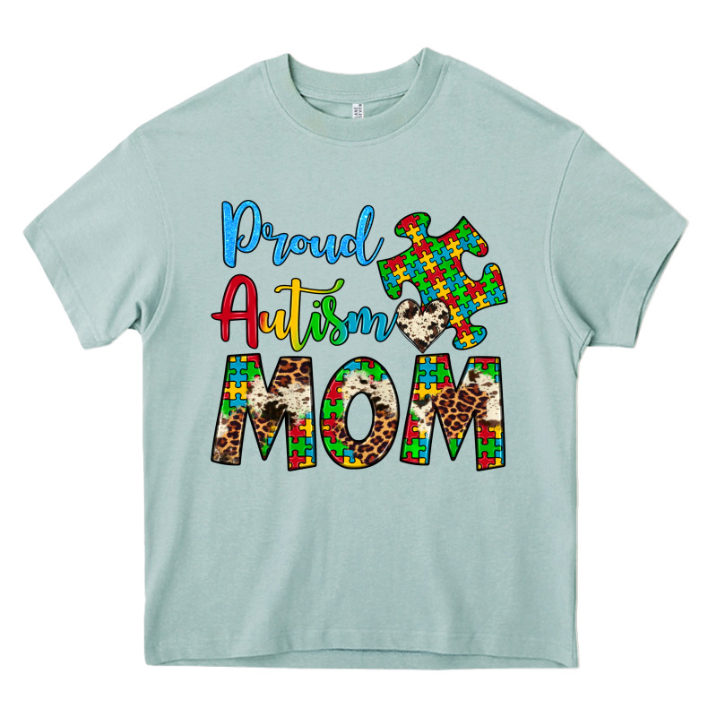 Proud Autism Mom Heavy Core Tee by Artiststas | Teevron