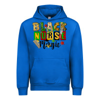 Cobalt black nurse magic juneteenth Urban Hoodie - CowGirlArtShop