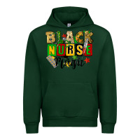 Forest Green black nurse magic juneteenth Urban Hoodie - CowGirlArtShop