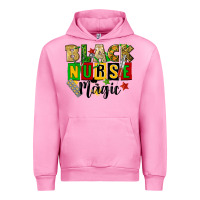 Fuchsia Pink black nurse magic juneteenth Urban Hoodie - CowGirlArtShop