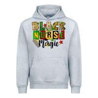 Heather Grey black nurse magic juneteenth Urban Hoodie - CowGirlArtShop