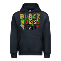 Navy black nurse magic juneteenth Urban Hoodie - CowGirlArtShop