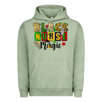 Pigment Oil Green black nurse magic juneteenth Urban Hoodie - CowGirlArtShop