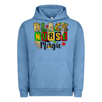 Pigment Pebble Blue black nurse magic juneteenth Urban Hoodie - CowGirlArtShop