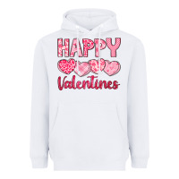 White happy valentines Heavyweight Hoodie - LillyAllenDesigns