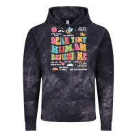 Cloud Black customized teacher dear tiny human behind me back Vintage Hoodie - JahusDesignShop