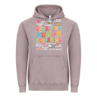 Vintage Zinc customized teacher dear tiny human behind me back Vintage Hoodie - JahusDesignShop