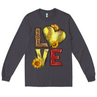 Smoke western love softball Long Sleeve Tee - LillyAllenDesigns