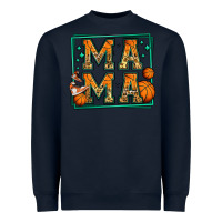 Navy basketball mama Heavyweight Sweatshirt - Jasminsmagicworld
