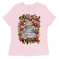 Bubblegum Pink she is mom Ladies Tee - JahusDesignShop