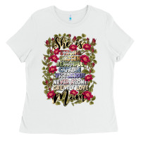 White she is mom Ladies Tee - JahusDesignShop