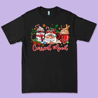 Current Mood Coffee Cups Premium Tee Designed By Zillion Design Studio