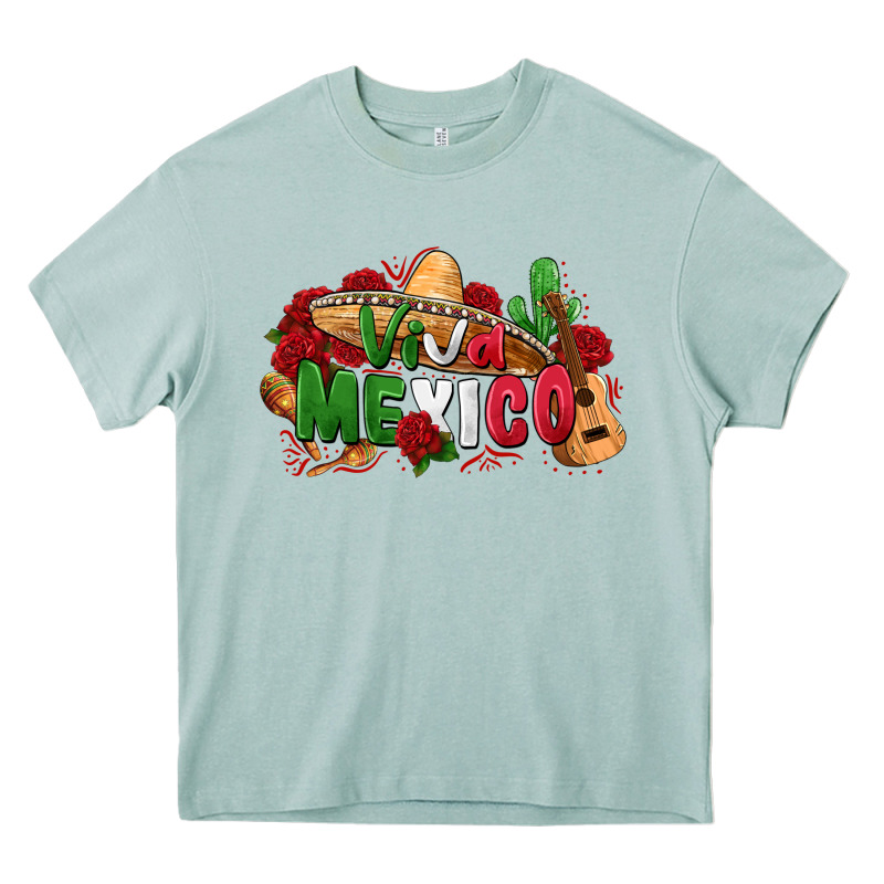 Viva Mexico Heavy Core Tee by Zillion Design Studio | Teevron