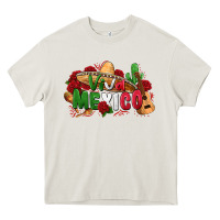 Cream viva mexico Heavy Core Tee - Zillion Design Studio
