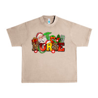 French Oak nurse with Christmas Urban Heavy Tee - AdoDesignShop