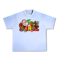 Grape Ice nurse with Christmas Urban Heavy Tee - AdoDesignShop