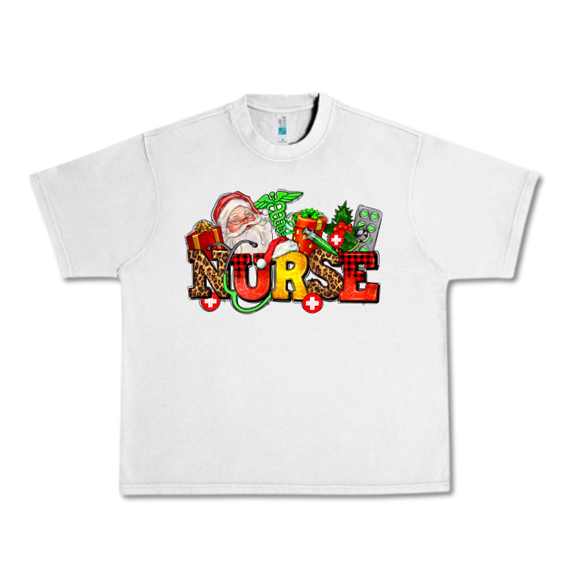 Nurse With Christmas Urban Heavy Tee by AdoDesignShop | Teevron