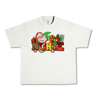 Pistachio nurse with Christmas Urban Heavy Tee - AdoDesignShop