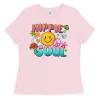 Bubblegum Pink hippie soul Ladies Tee - MaliasSmallBusiness
