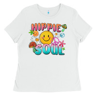 White hippie soul Ladies Tee - MaliasSmallBusiness