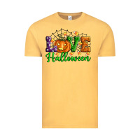 Vintage Mustard love halloween Vintage Tee - Artiststas
