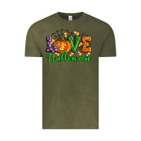Vintage Olive love halloween Vintage Tee - Artiststas