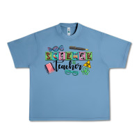 Pebble Blue science teacher Urban Heavy Tee - AdoDesignShop