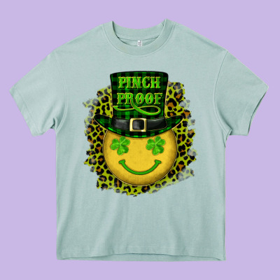Heavy Core Tee st. patrick's day pinch proof lucky face