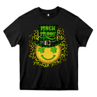 Black st. patrick's day pinch proof lucky face Heavy Core Tee - RanaPortraitStore