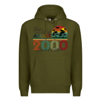 Army Green Best Wife Since August 2000 Limited Edition Premium Hoodie - Bettercallsaul