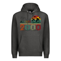 Charcoal Heather Best Wife Since August 2000 Limited Edition Premium Hoodie - Bettercallsaul