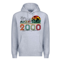 Heather Grey Best Wife Since August 2000 Limited Edition Premium Hoodie - Bettercallsaul