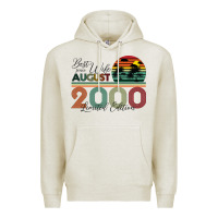 Oatmeal Heather Best Wife Since August 2000 Limited Edition Premium Hoodie - Bettercallsaul