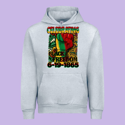 Celebrating Black Freedom 6 19 1865 Juneteenth Urban Hoodie Designed By Cowgirlartshop