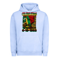 Pigment Grape Ice celebrating black freedom 6 19 1865 juneteenth Urban Hoodie - CowGirlArtShop