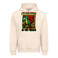Sandshell celebrating black freedom 6 19 1865 juneteenth Urban Hoodie - CowGirlArtShop