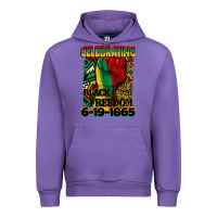 Tulip celebrating black freedom 6 19 1865 juneteenth Urban Hoodie - CowGirlArtShop