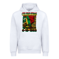 White celebrating black freedom 6 19 1865 juneteenth Urban Hoodie - CowGirlArtShop