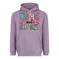 Lavender hugs and kisses Heavyweight Hoodie - LillyAllenDesigns
