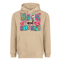 Mushroom hugs and kisses Heavyweight Hoodie - LillyAllenDesigns