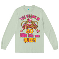 Matcha the queen is 80 long live the queen Long Sleeve Tee - Jasminsmagicworld