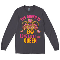 Smoke the queen is 80 long live the queen Long Sleeve Tee - Jasminsmagicworld