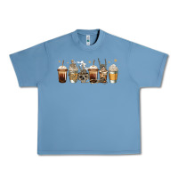 Pebble Blue skeleton coffee cups Urban Heavy Tee - Jasminsmagicworld