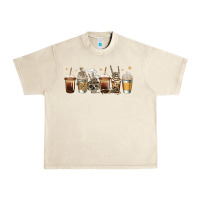 Sandshell skeleton coffee cups Urban Heavy Tee - Jasminsmagicworld