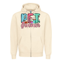 Sandshell pet groomer Zipper Hoodie - MaliasSmallBusiness