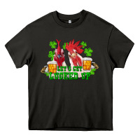 Asphalt st. patrick's day roosters let's get lucked up Heavy Core Tee - RanaPortraitStore